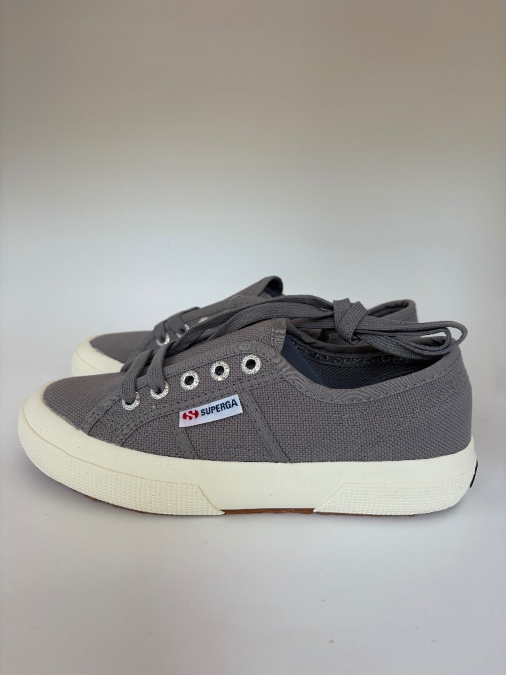Superga 2750 Cotu Classic Sneakers in Bluish Gray - Women's Size 6 (NWT)
